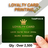 Printing Loyalty Cards (Bulk)