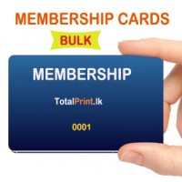 Printing Membership Cards-Bulk