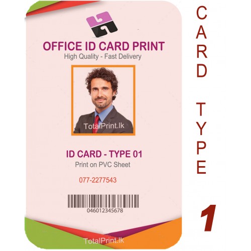 Office ID Print on PVC Sheet