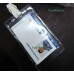 Clear Waterproof Plastic ID Holder