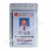 Clear Waterproof Plastic ID Holder