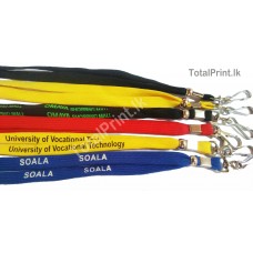 Cotton Lanyard - 1 Color Print